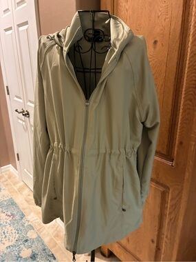 Kirkland Light Green Hooded Jacket Never Worn